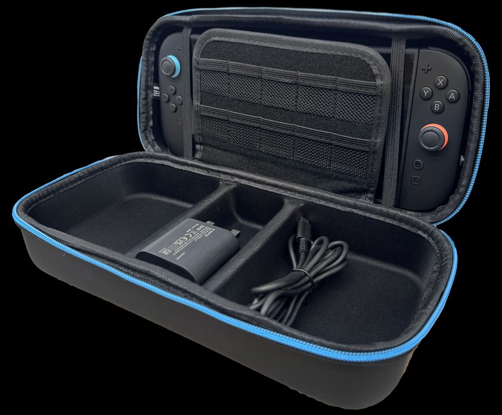 Deltaco Gaming bärfodral till Nintendo Switch 2 – svart