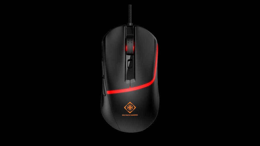 Deltaco Gaming 4-in-1 -pelipaketti, jossa kuulokkeet, näppäimistö, hiiri ja hiirimatto - RGB/musta
