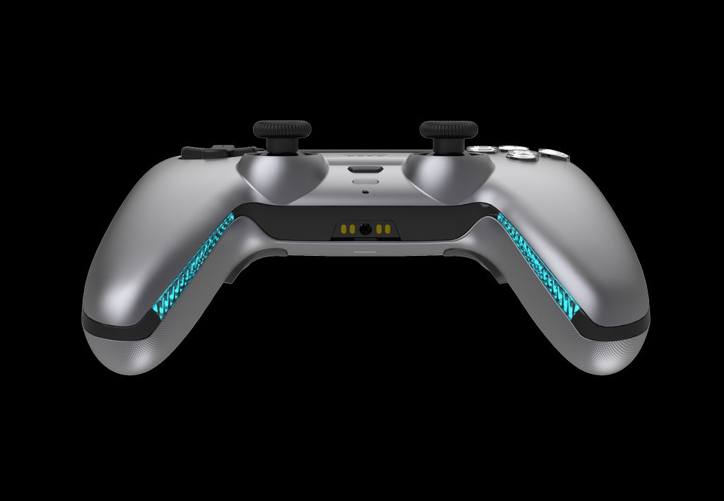 Deltaco Gaming Trådløs PS5 Controller med Opladningsdock – Grå