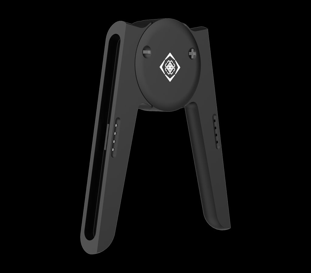 DELTACO GAMING grepp och laddstation för Nintendo Switch 2 Joy-Cons - Svart
