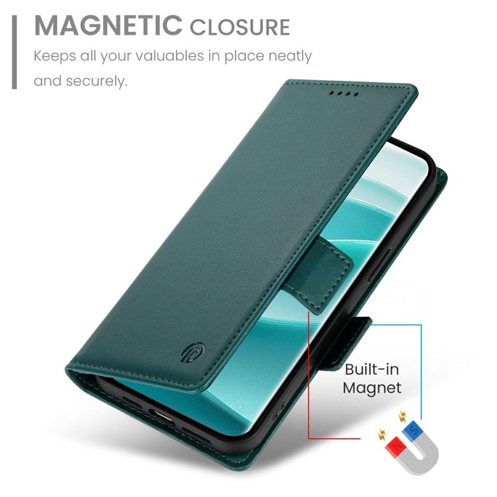 Xiaomi Redmi Note 15 ProPlus 5G Wallet cover -  Green