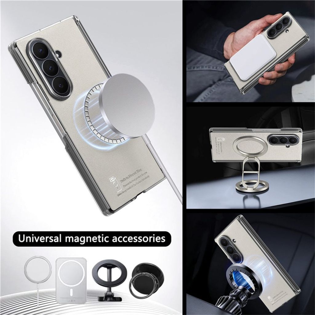 Samsung Galaxy Z Fold8 Ultra MagSafe Kuori - Harmaa
