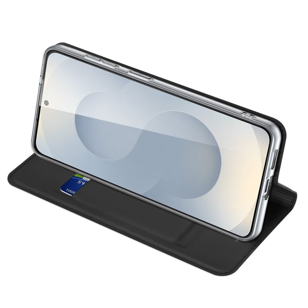 DUX DUCIS Samsung Galaxy S26 Plånboksfodral Stativ Korthållare - Svart