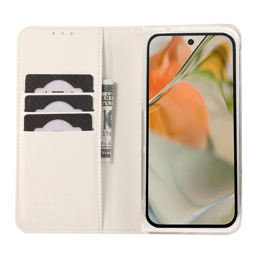 ABEEL Google Pixel 9 Pro Fold 5G Pungetui - Hvid