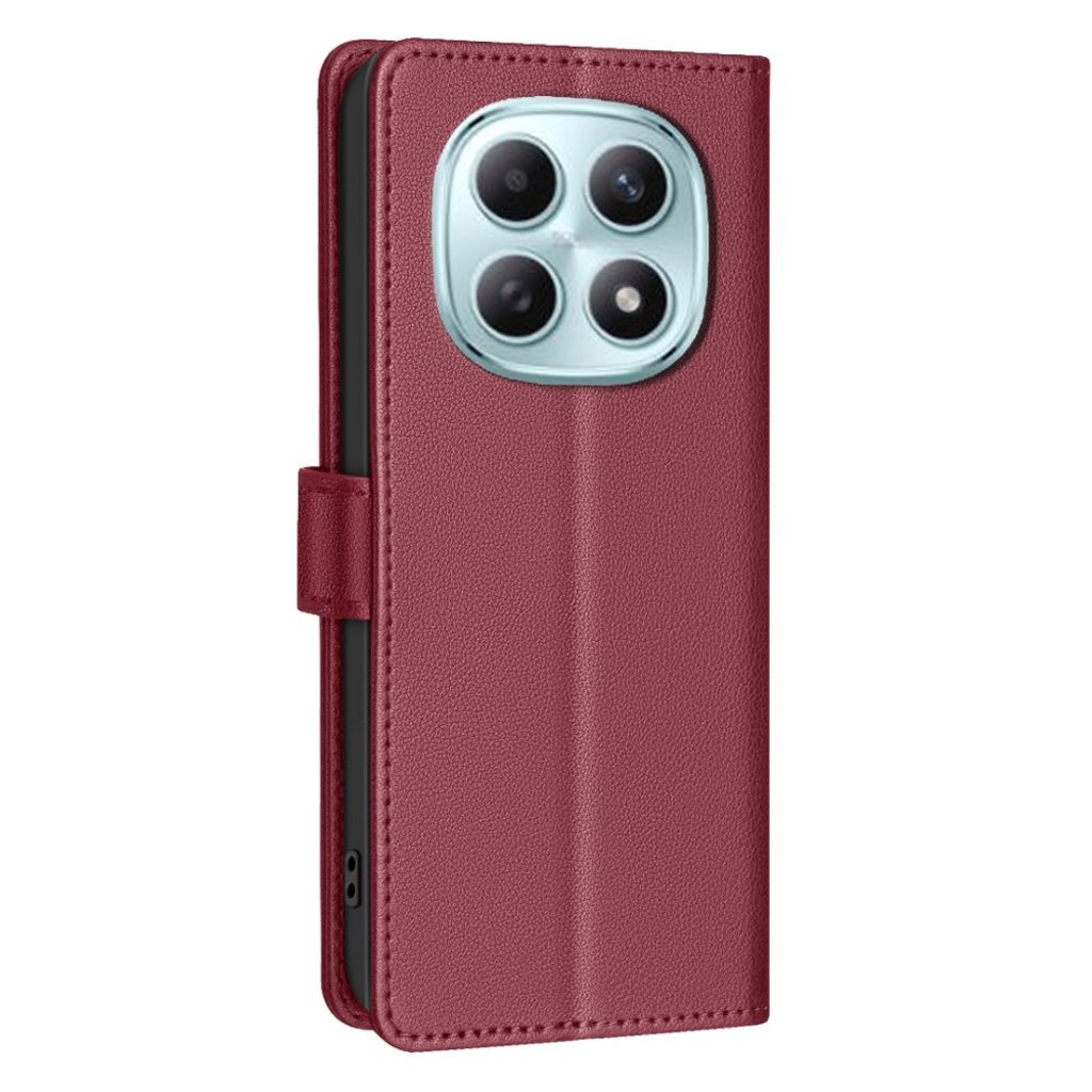 BINFEN COLOR Xiaomi Poco M8 5G/Redmi Note 15 Plånboksfodral RFID-blockerande - Röd