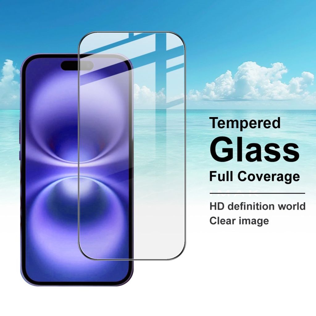 IMAK iPhone 18 Pro Max/17 Pro Max Näytönsuoja Karkaistu Lasi - Läpinäkyvä