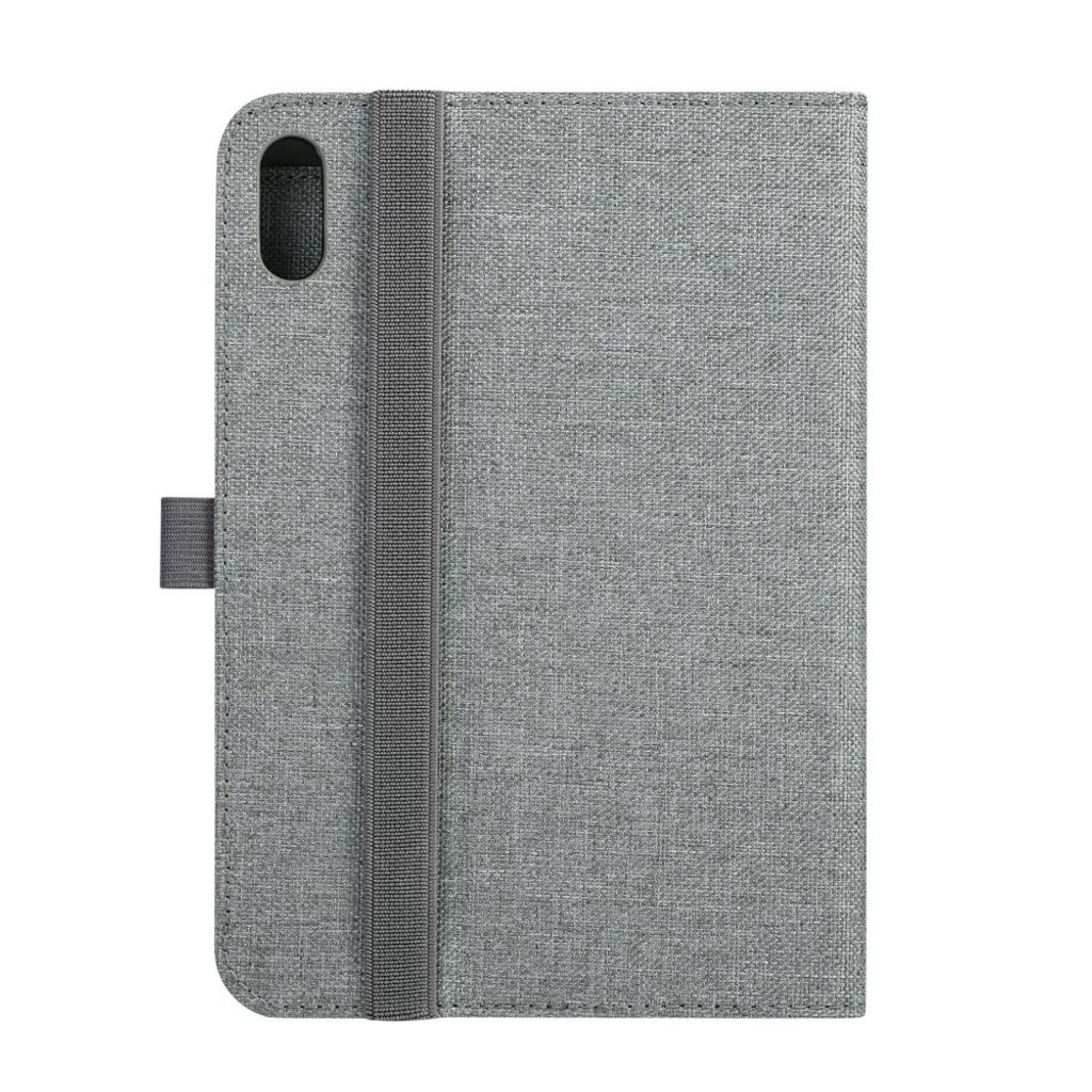 iPad Mini (2026) Kotelo jalustalla ja korttipidikkeellä - Harmaa