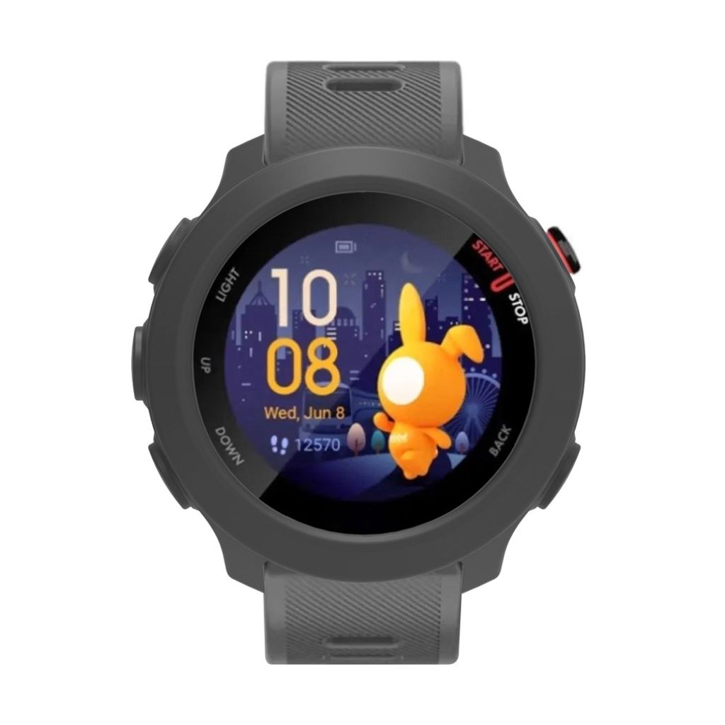 Garmin Forerunner 158 Klokkereim med Deksel - Mørkegrå