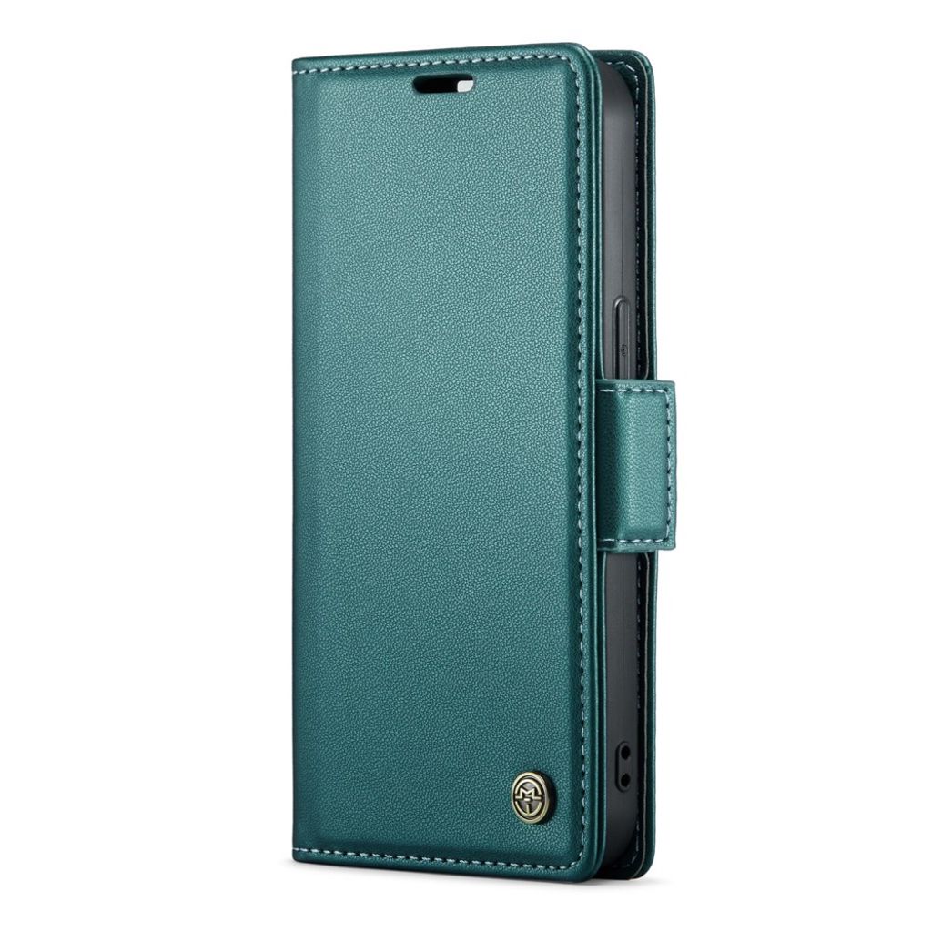 CASEME iPhone 14 Lommeboketui RFID-blokkerende – Grønn
