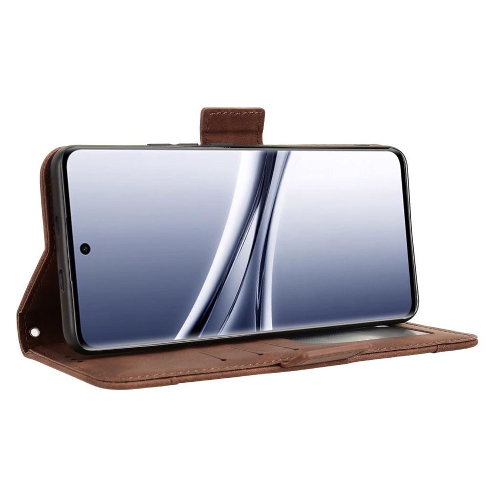 Xiaomi Poco M8 5G/Redmi Note 15 Plånboksfodral PU-läder - Brun