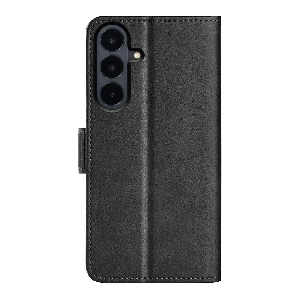 Samsung Galaxy S26 FE Lommeboketui PU-lær – Svart