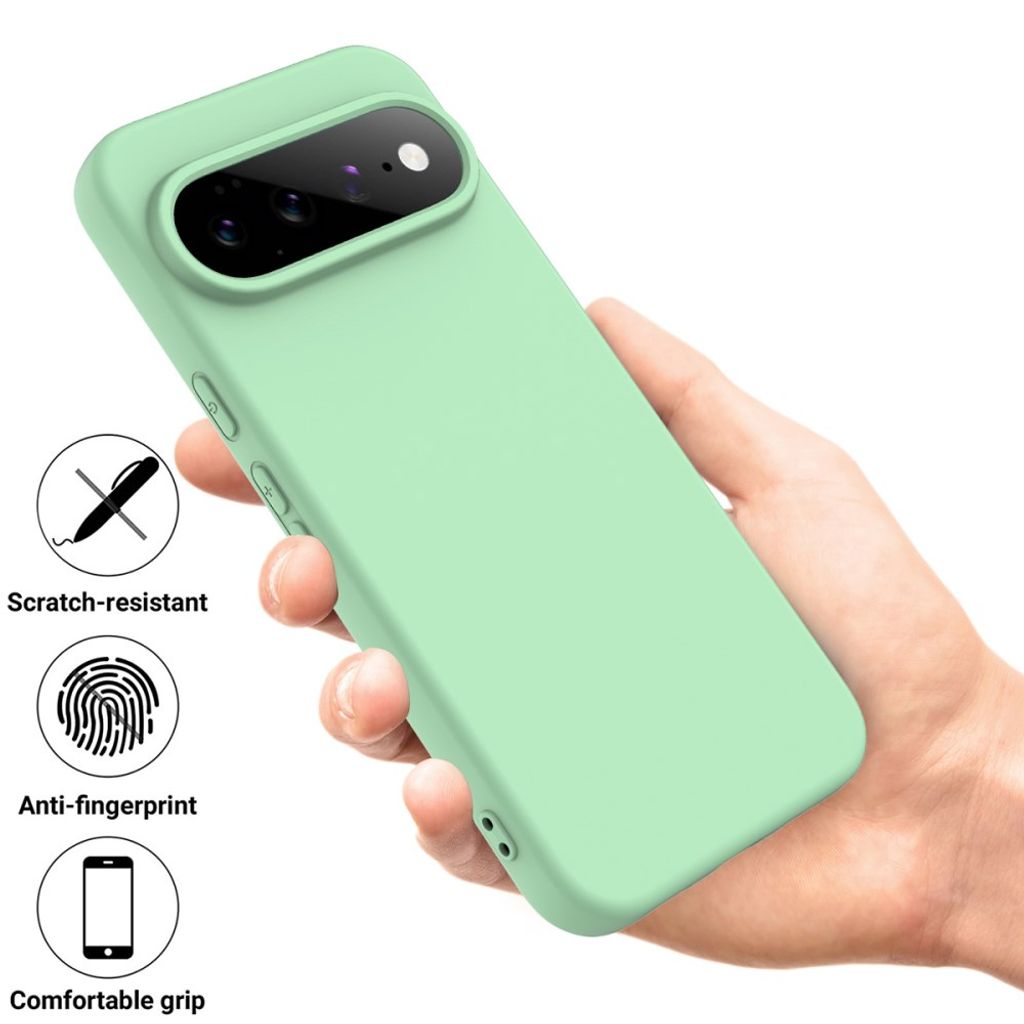 Google Pixel 11 Pro XL Deksel I Silikon - Grønn