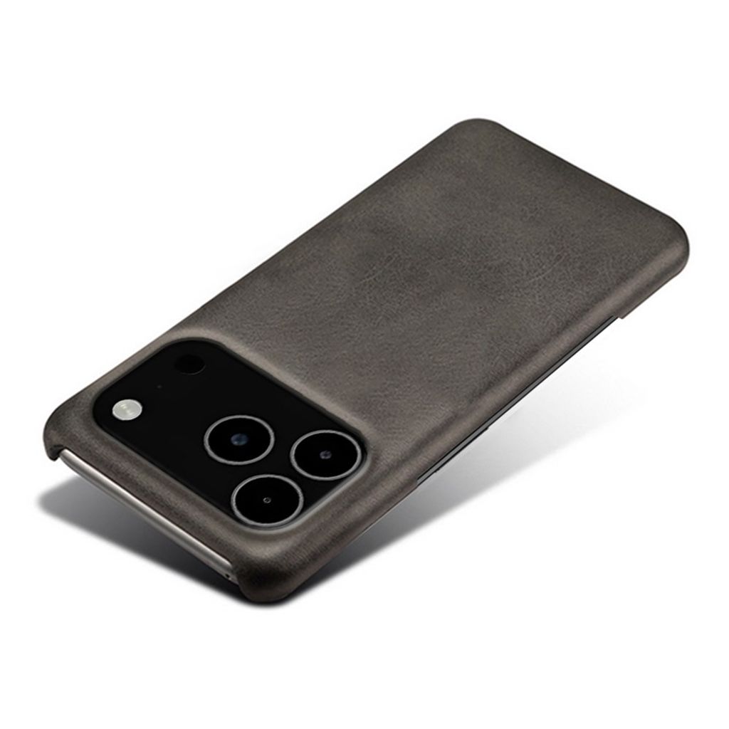 iPhone 18 Pro Max/17 Pro Max Skal i PU-läder - Svart