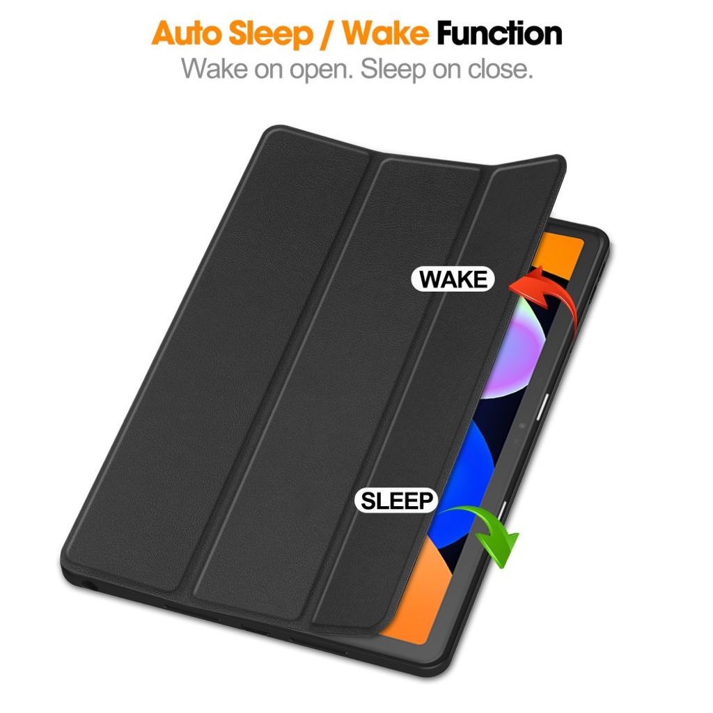 Lenovo Tab K11 Gen 2/Idea Tab/Xiaoxin Pad 11 2025 Etui med Stativ - Svart