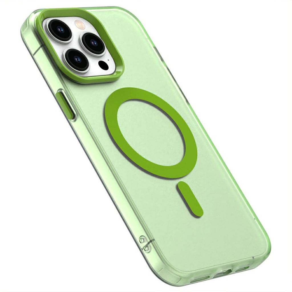 iPhone 13 Pro Max MagSafe-yhteensopiva Kuori - Vihreä