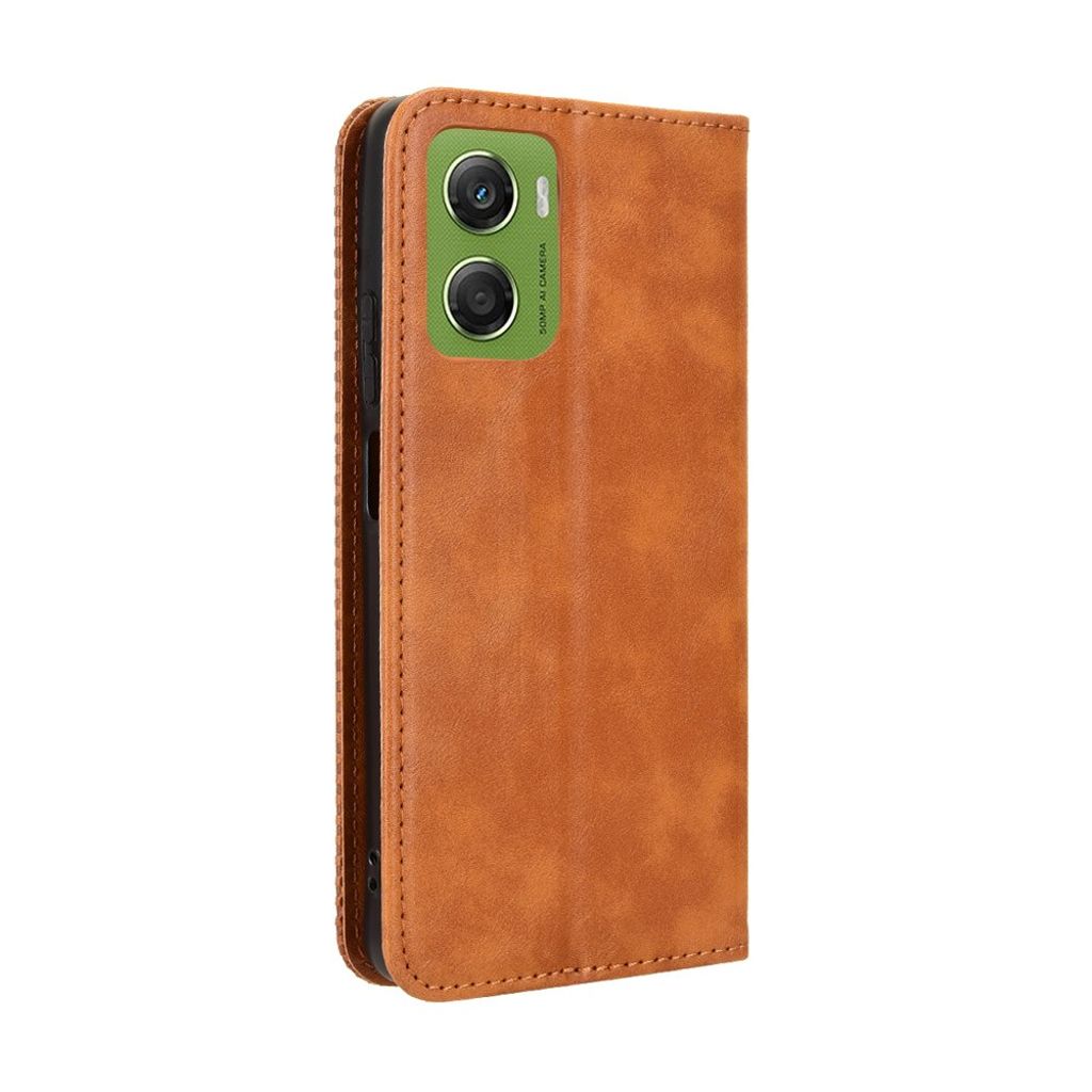 Motorola Moto G06 Power 4G / G06 4G Wallet Cover with Stand – Brown