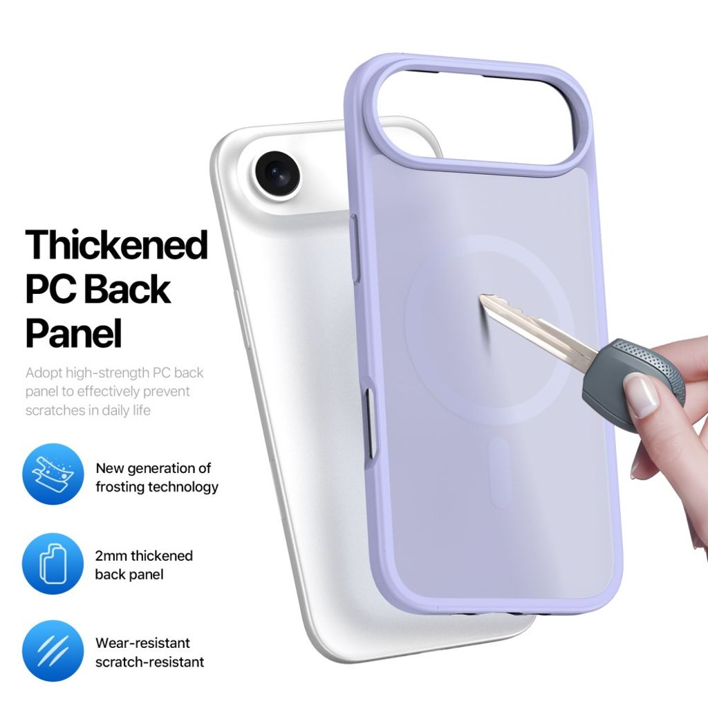 DUX DUCIS iPhone 17 Air Cover med MagSafe - Lilla