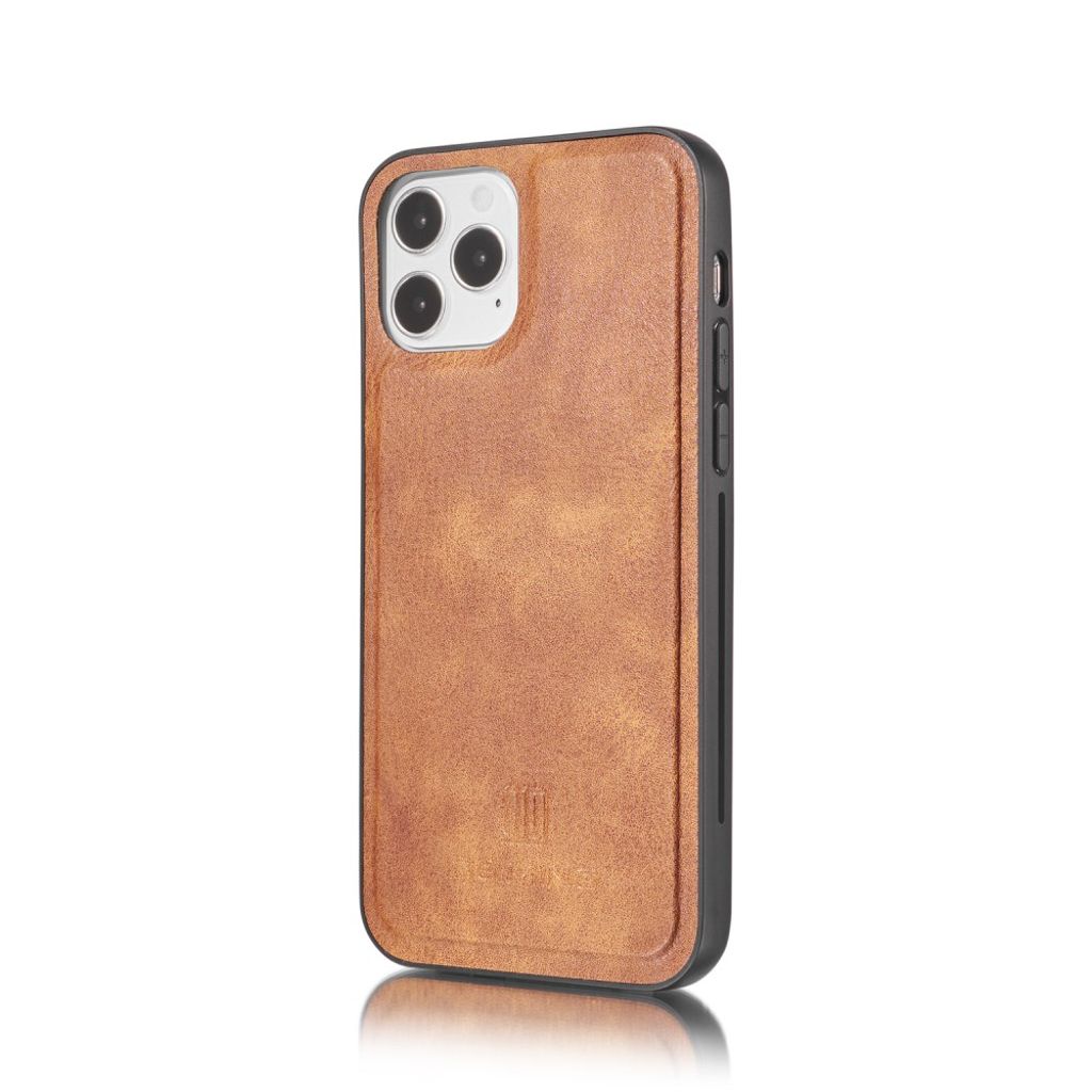 DG.MING iPhone 12 Pro / 12 Etui - Brun