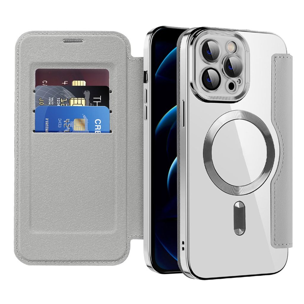 iPhone 12 Pro Max Etui med MagSafe - Sølv