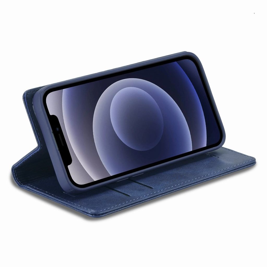 LC.IMEEKE iPhone 12 Mini Wallet Cover - Blue