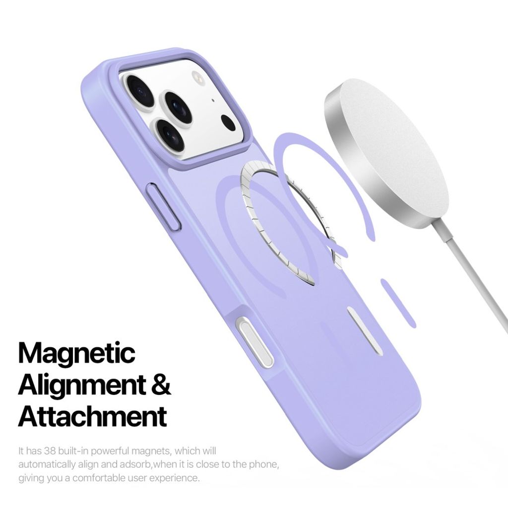 Dux Ducis iPhone 18 Pro Max/17 Pro Max MagSafe Kuori - Vaaleanvioletti