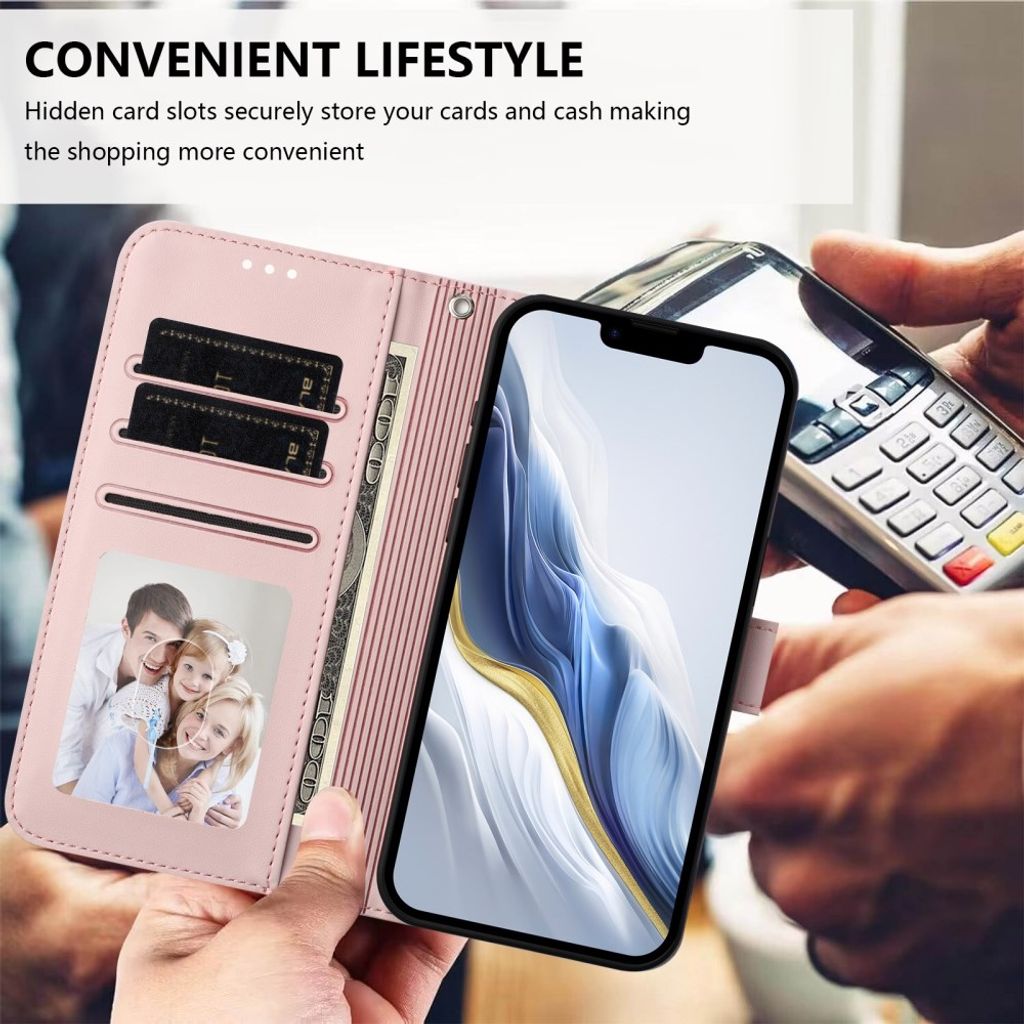 Xiaomi 17T Pro Lompakkokotelo - Vaaleanpunainen