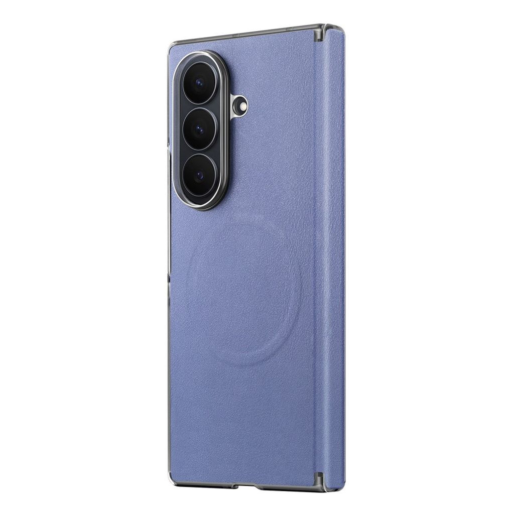 Samsung Galaxy Z Fold8 Ultra MagSafe Kuori PU-nahkaa - Sininen