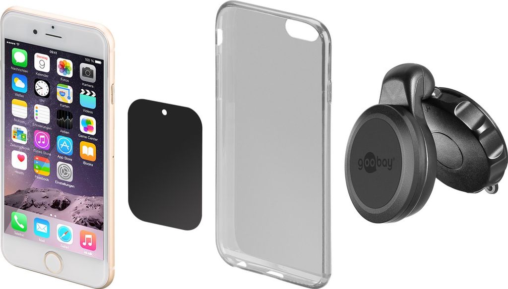 Goobay magnetisk holder til smartphones med sugekop