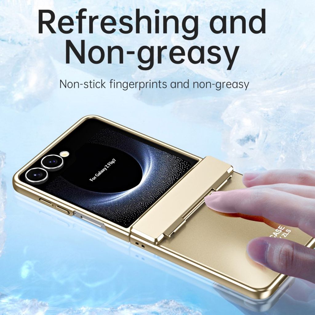 Samsung Galaxy Z Flip7 5G Cover med Skærmbeskytter - Sort