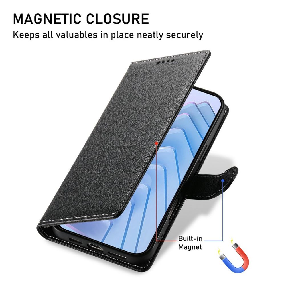 Xiaomi Redmi Note 15 ProPlus 5G Cover with Carrying strap - Black