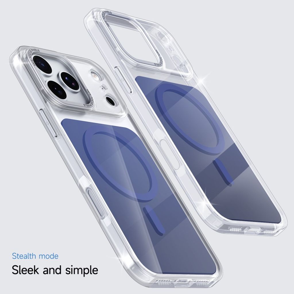 iPhone 18 Pro/17 Pro Deksel MagSafe-kompatibel TPU Akryl - Blå