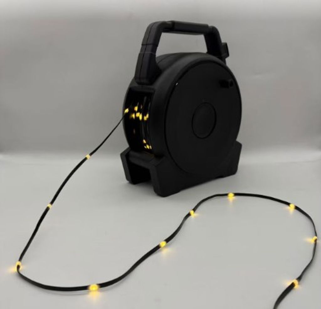 Northlight LED Ljusslinga Varmvit 1000 LED 100m på Kabelvinda