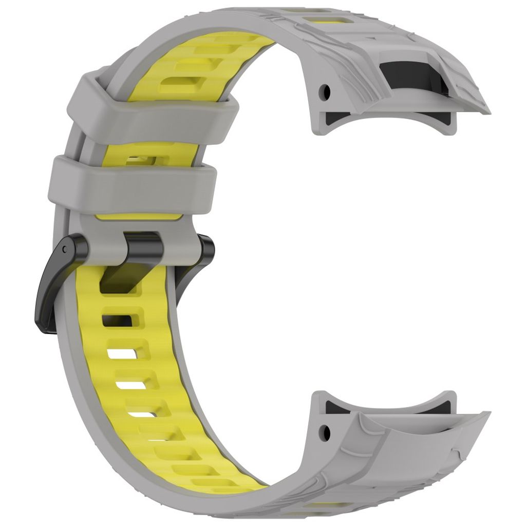 Garmin Instinct 3 45mm Silicone Watch Strap - Grey/Yellow