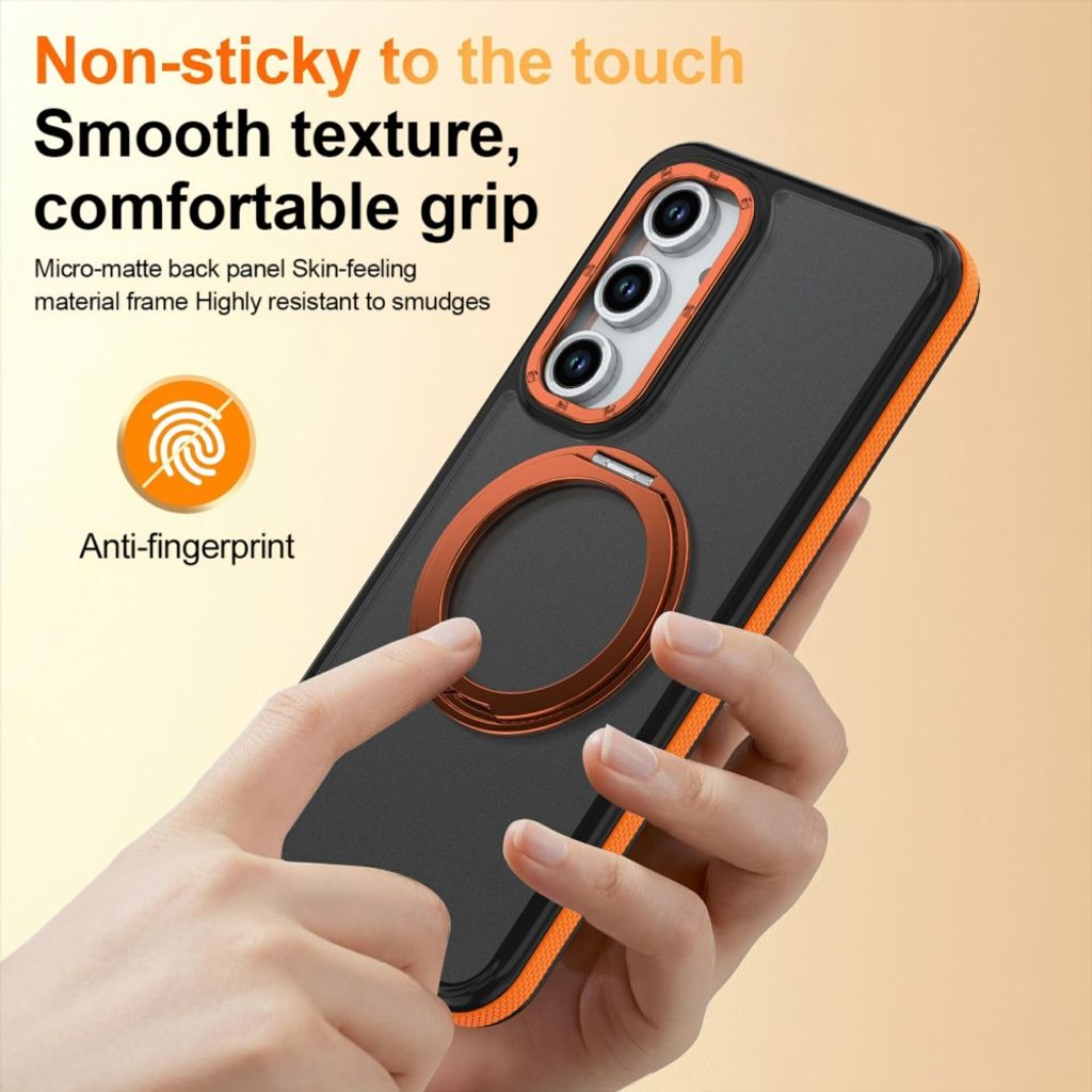 Samsung Galaxy S26 FE deksel magnetisk ring - oransje