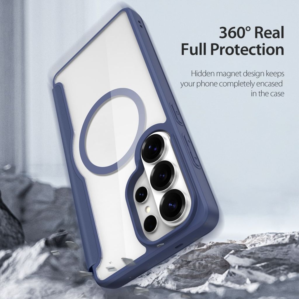 DUX DUCIS Samsung Galaxy S26 Ultra MagSafe Plånboksfodral – Blå