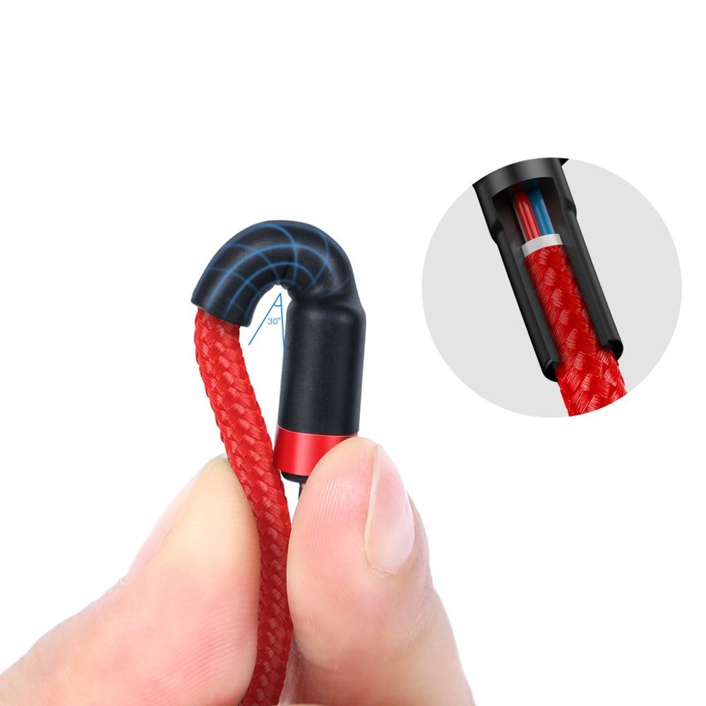 Baseus CATKLF-GG1 USB-C til USB-C kabel 60W 1m – sort og grå