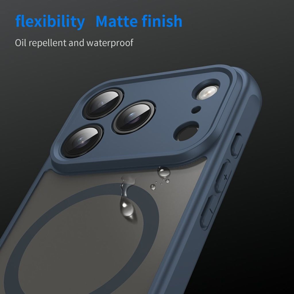 iPhone 18 Pro Max / 17 Pro Max MagSafe Deksel - Blå