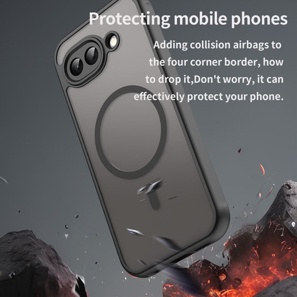 Google Pixel 10a MagSafe-skal - Svart