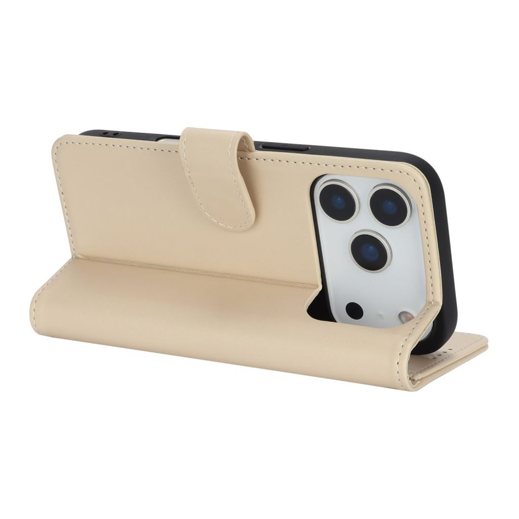 iPhone 17 Pro Kotelo Jalusta - Beige