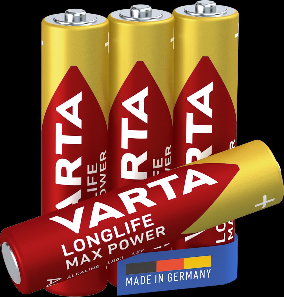 AAA  Longlife Max Power LR3 Alkaliskt 4-pack