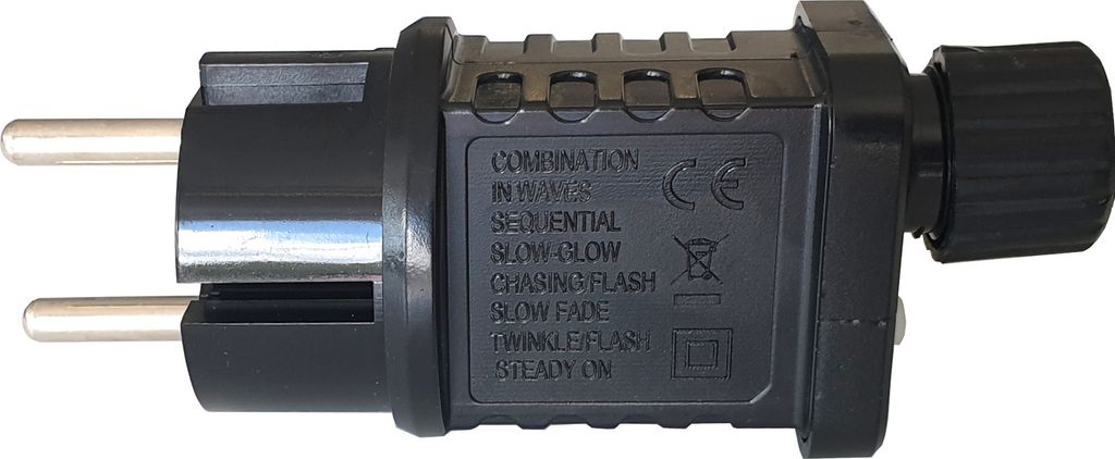 Blinkende Lyskæde Flashy – Varmhvid 800 LED, 16 meter / Udendørs