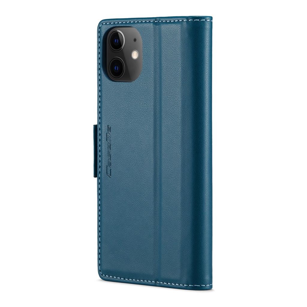 CASEME iPhone 12 Mini Wallet Cover with Stand - Blue