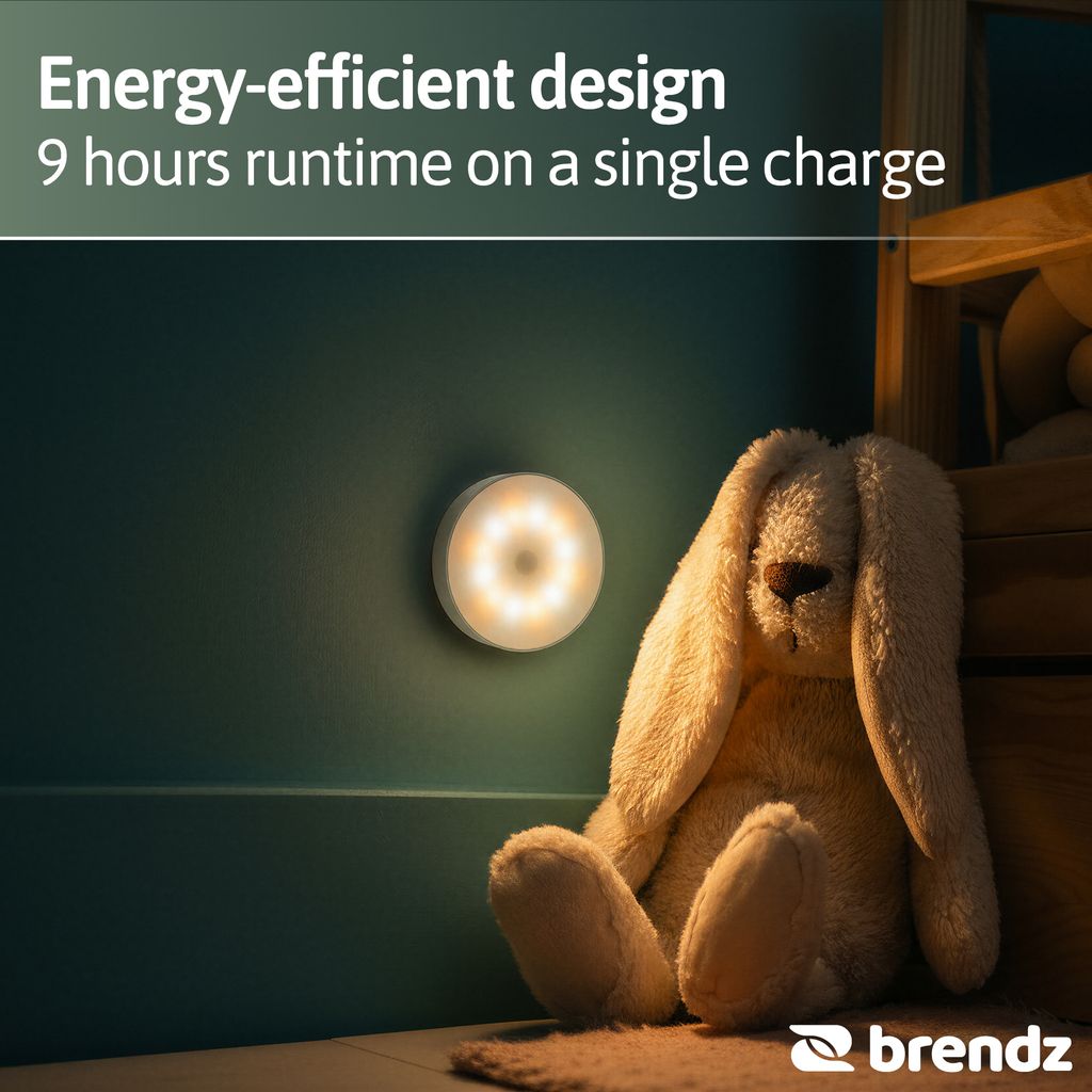 Brendz Elim Touch Uppladdningsbar LED-Skåpbelysning Vit 30lm USB-C