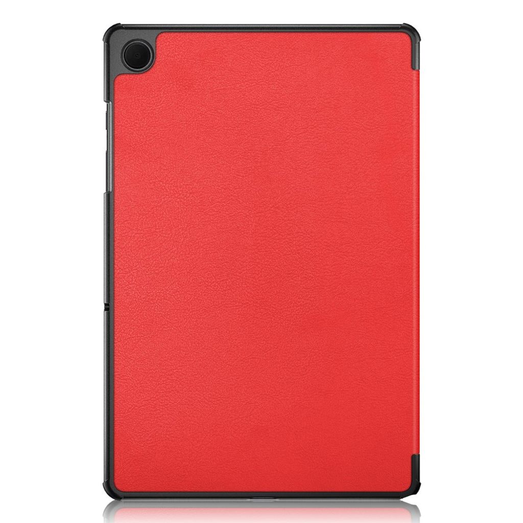 Samsung Galaxy Tab A11 Plus/A9 Plus Etui Tri-Fold PU-lær - Rød
