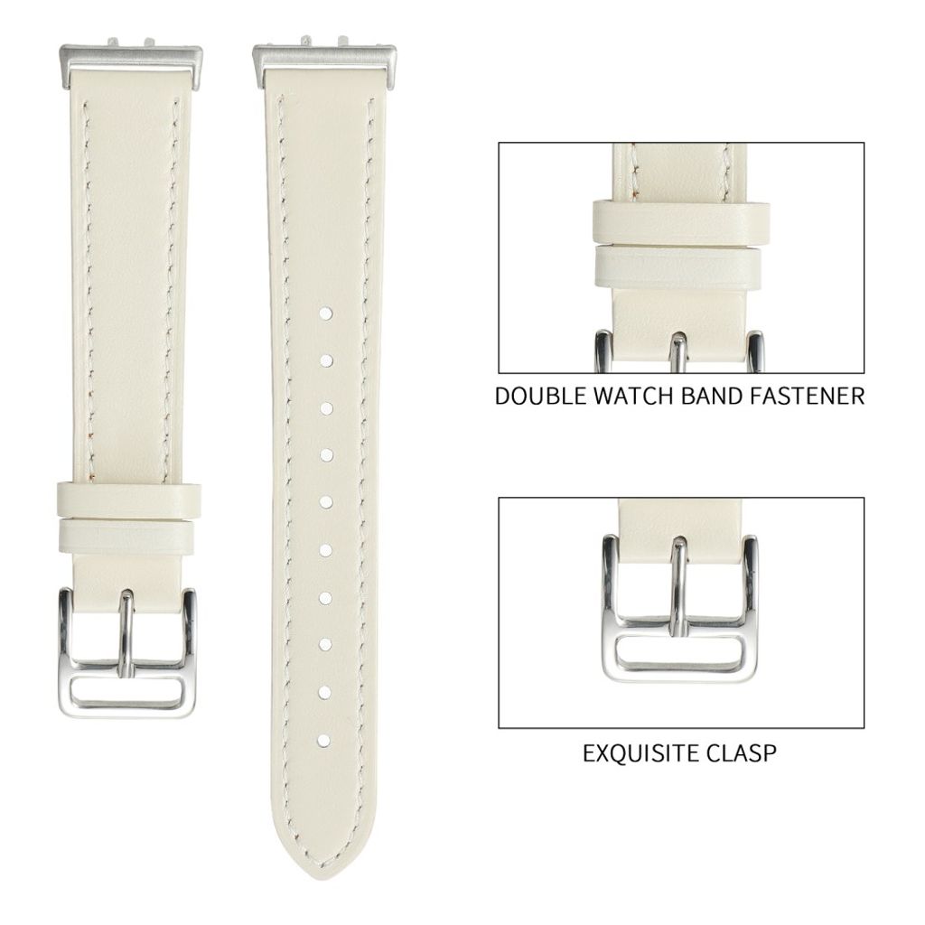Samsung Galaxy Fit3 Klockarmband i Äkta Läder – Brun