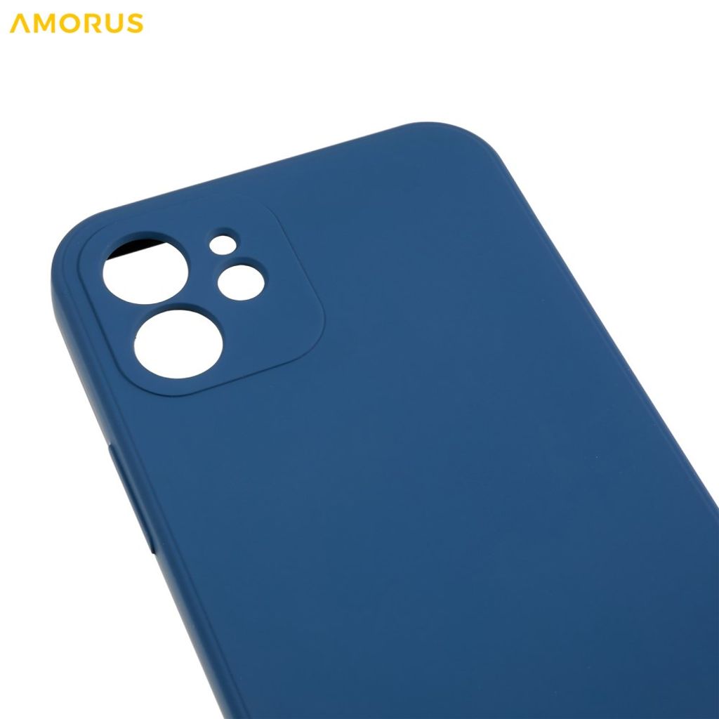 AMORUS iPhone 12 TPU Skal - Blå