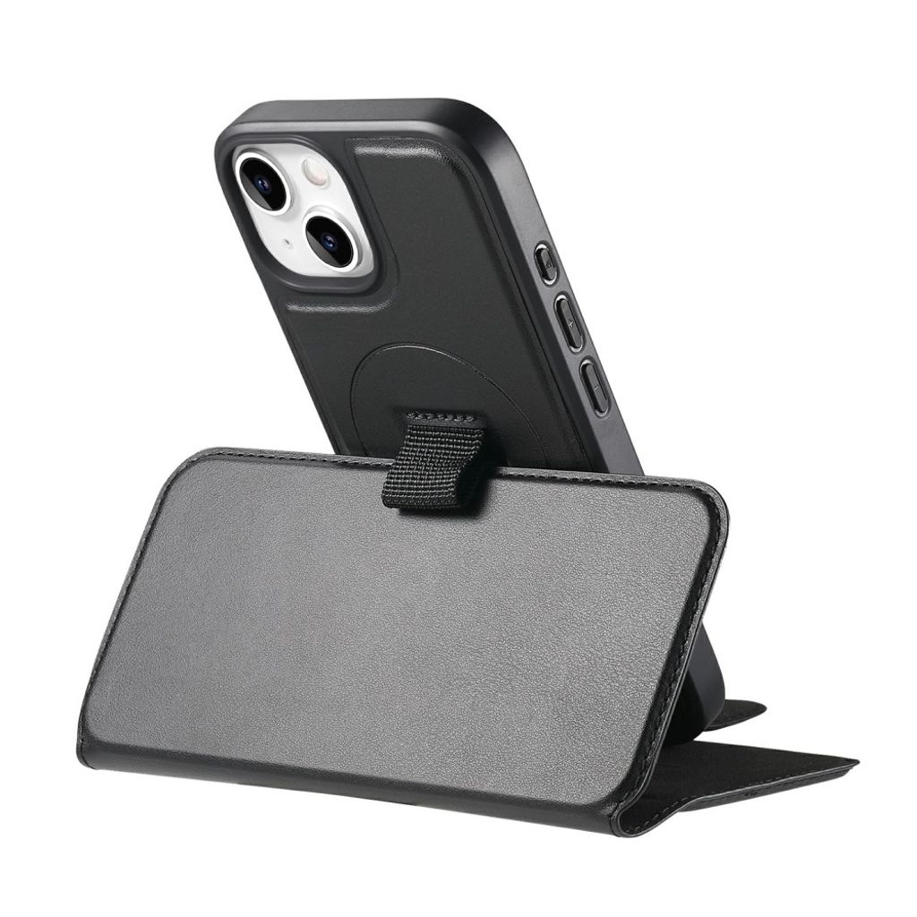 CASENEO iPhone 15 MagSafe Wallet Cover - Black