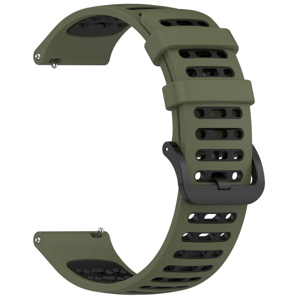 Xiaomi Watch S4 / Keep Watch Pilot 1 Kellonranneke, 22 mm - Vihreä/Musta