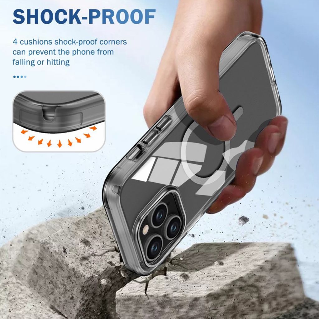 iPhone 11 Pro Max Skal MagSafe-kompatibelt – Grå