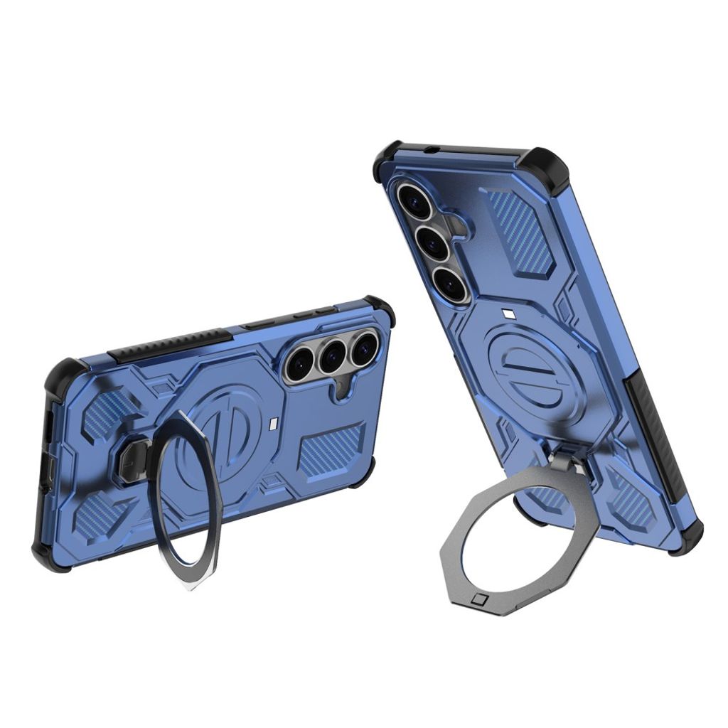 Samsung Galaxy S26 / S26 Pro Skal med Stativ - Mörkblå